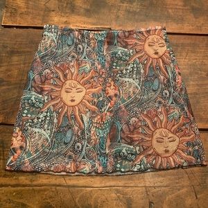 Shein Moon Mini Skirt